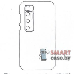 Гидрогелевая задняя плёнка для Xiaomi Mi 10 Ultra