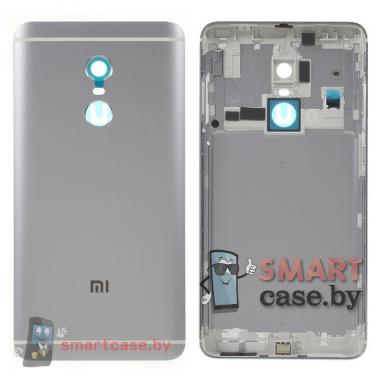 Задняя крышка (корпус) для Xiaomi Redmi Note 4 OEM (серая)