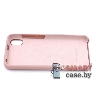 Силиконовый чехол Silicone Cover для Xiaomi Redmi 7A (пудровый)