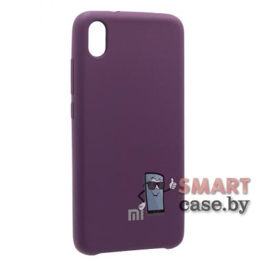 Силиконовый чехол Silicone Cover для Xiaomi Redmi 7A (Сиреневый)
