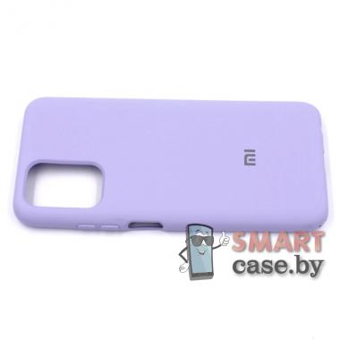 Силиконовый чехол Silicone Cover для Xiaomi Redmi Note 10 (Небесный)