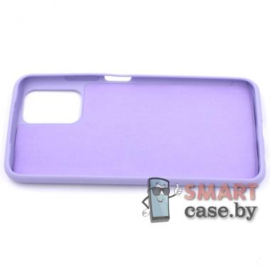 Силиконовый чехол Silicone Cover для Xiaomi Redmi Note 10 (Небесный)