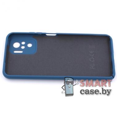 Силиконовый чехол Soft Silicone Cover для Xiaomi Redmi Note 10 (Морская волна)