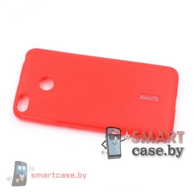 Силиконовый чехол Cherry для Xiaomi Redmi 4X (красный)