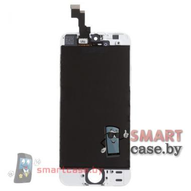 Дисплейный модуль для iPhone 5S/SE (тачскрин + дисплей + рамка) Tianma 300 cd/m2 (белый)