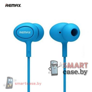 Наушники Remax 515 с гарнитурой (голубые)