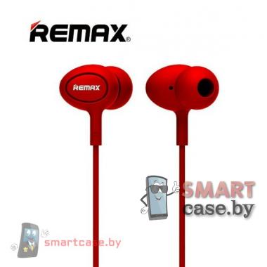 Наушники Remax 515 с гарнитурой (красные)