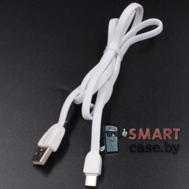 Дата-кабель USB - Type C E-strong QY-02 100 см, 2.4А (белый)