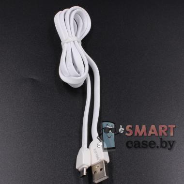 Дата-кабель USB - Type C E-strong QY-02 100 см, 2.4А (белый)