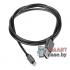 Кабель Apple Lighting - USB Longlife металлический 100 см (чёрный)