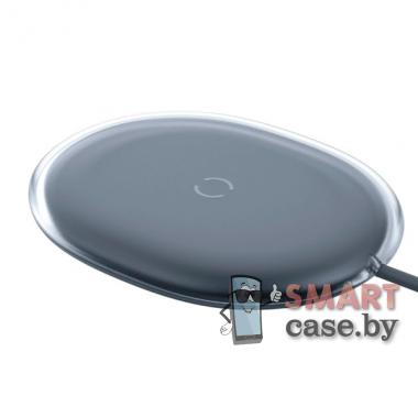 Беспроводное зарядное устройство Baseus Jelly WXGD-01 15W (Чёрное)