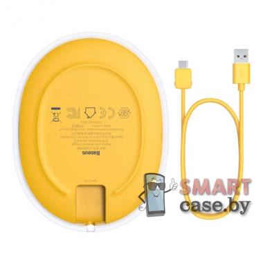 Беспроводное зарядное устройство Baseus Jelly WXGD-01 15W (Жёлтое)