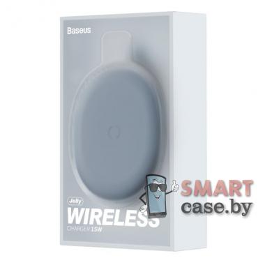 Беспроводное зарядное устройство Baseus Jelly WXGD-01 15W (Чёрное)